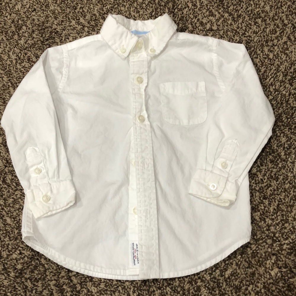 Janie and Jack Button Up